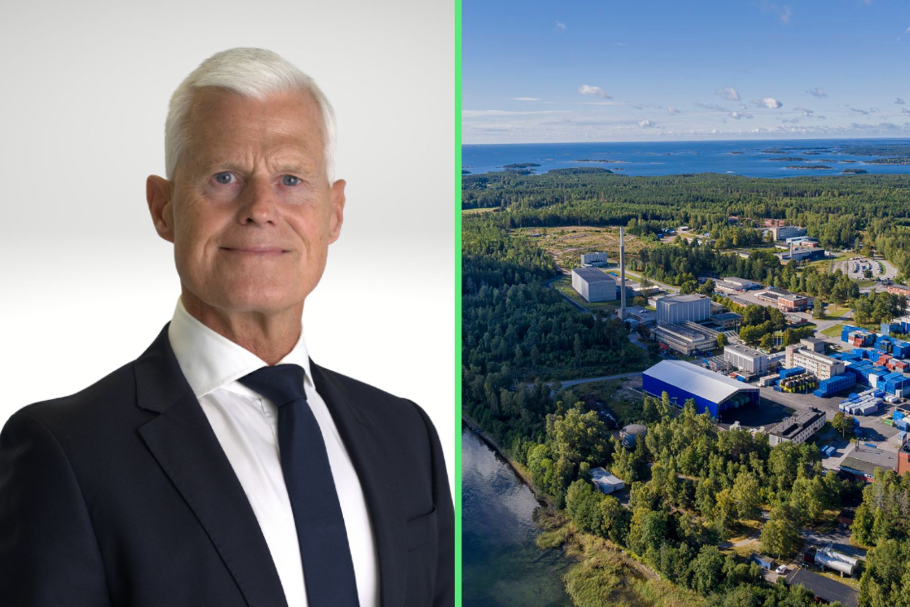 Mats Ladeborn, tillförordnad ordförande för Studsvik. Pressbilder.