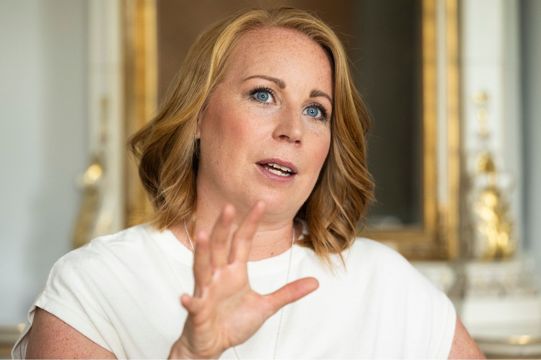 Annie Lööf, tidigare partiledare för Centerpartiet. Foto: TT.