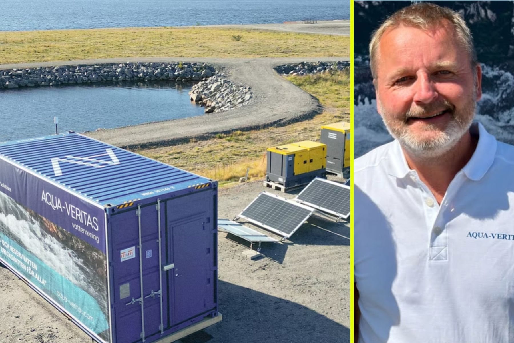 David Varg, grundare av Aqua-Veritas. Foto: Pressbilder.