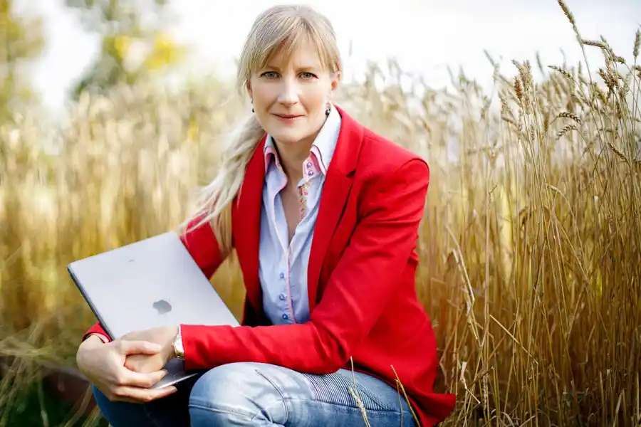 Cecilia Ryegård, vd för Foodchain by Blockchain. Pressfoto.