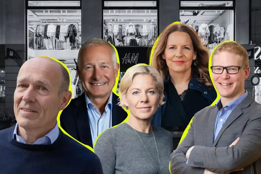 Harald Mix, Carl-Eric Lagercrantz, Susanna Campbell, Mia Hemmingson och Dennis Nobelius.