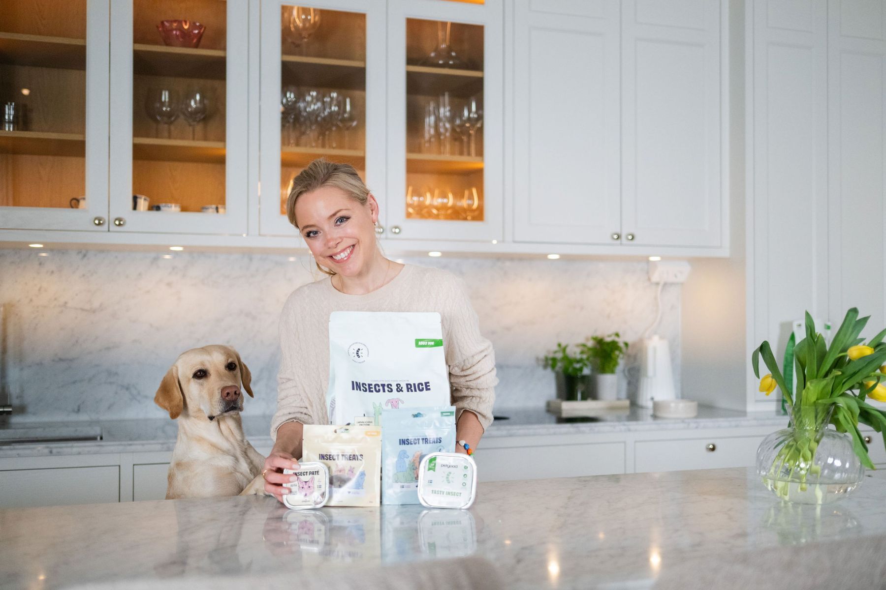 Pernilla Winberg, grundare av Petgood. Foto: pressbild.