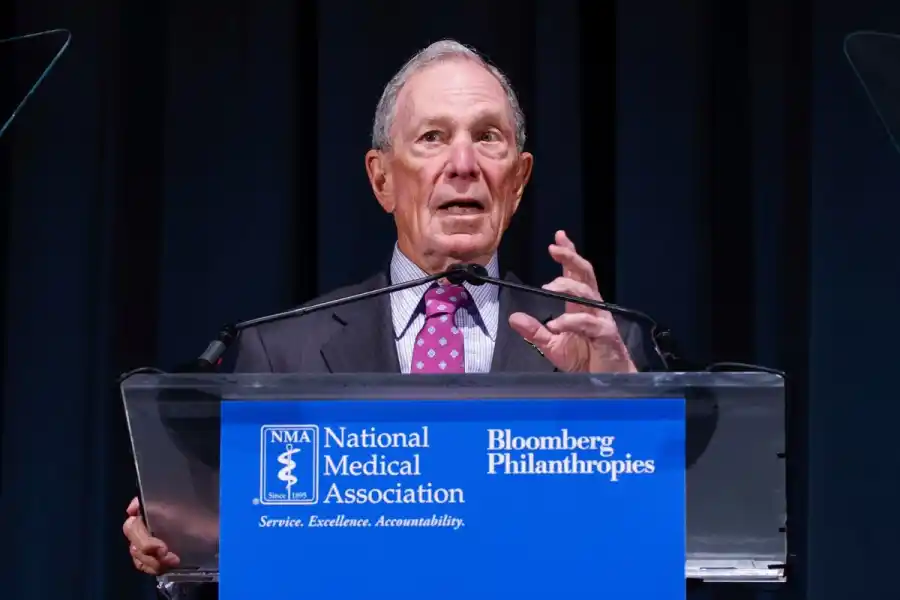 Michael Bloomberg, grundare av Bloomberg Philanthropies. Foto: TT.