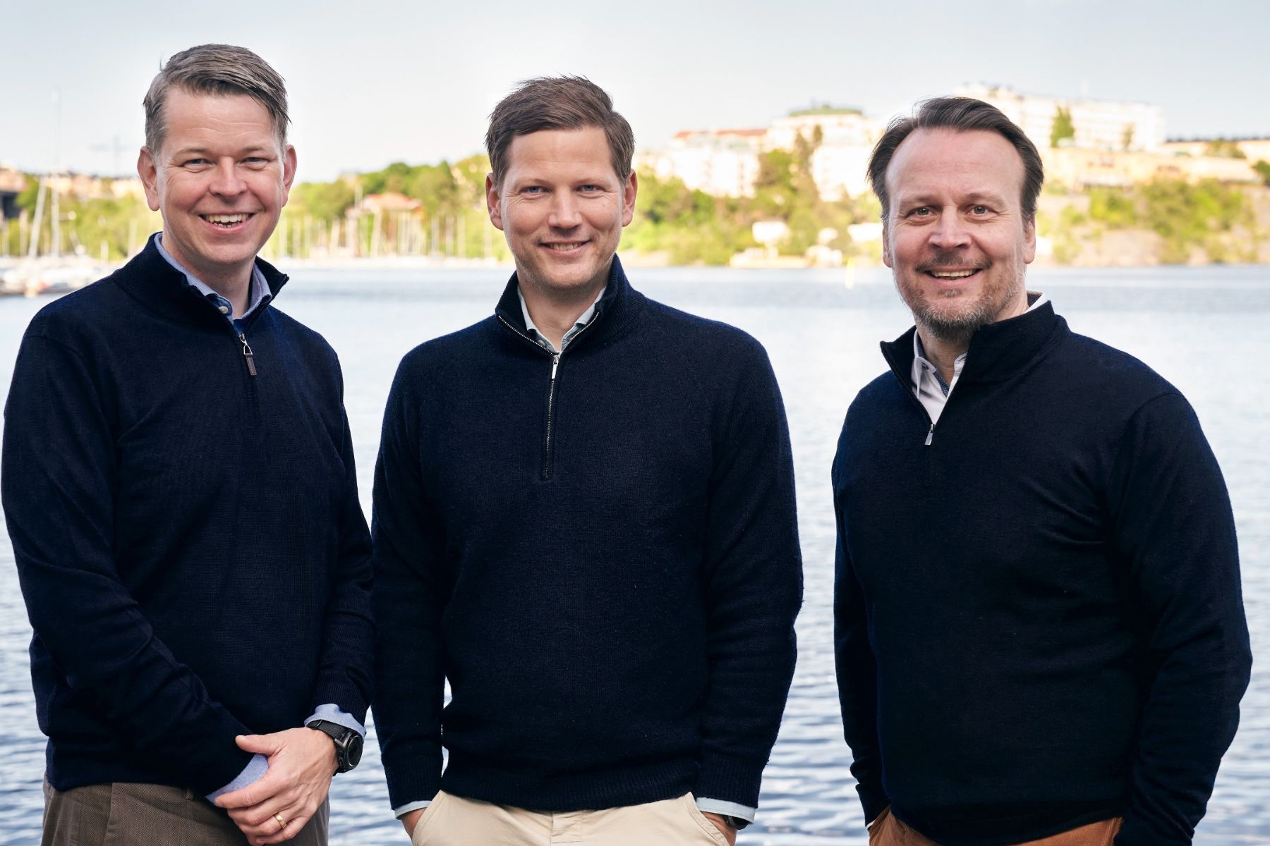 Jörgen Bergqvist, Anders Jacobson och Vilhelm Sundström. Foto: Pressbild.