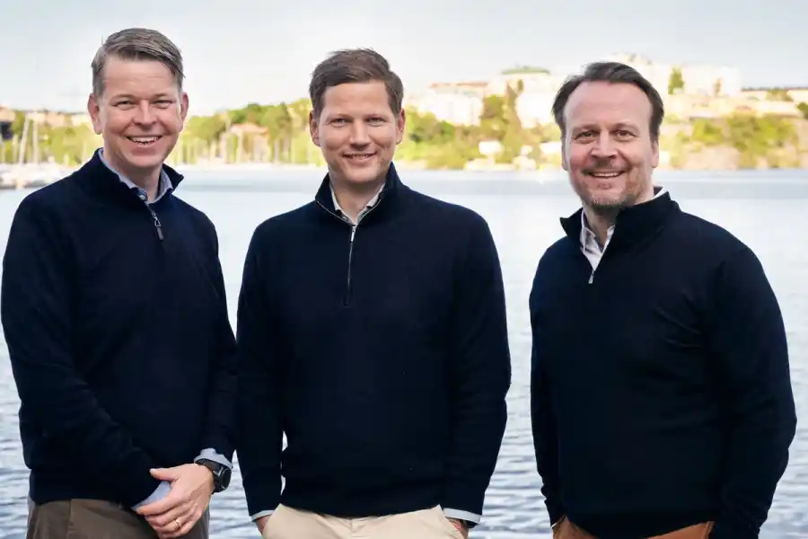 Jörgen Bergqvist, Anders Jacobson och Vilhelm Sundström. Foto: Pressbild.