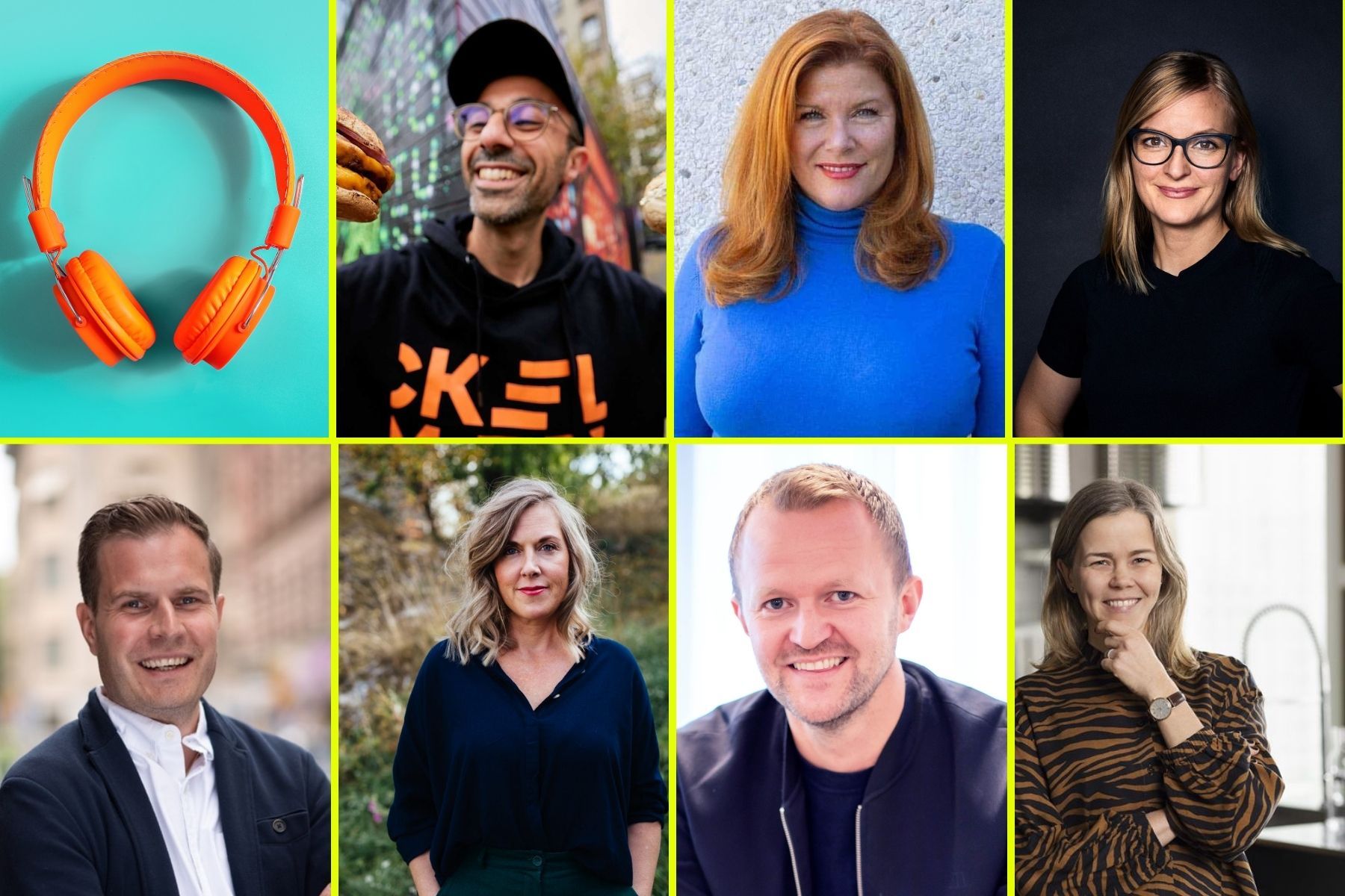 Impact-profilerna delar med sig av sina bästa poddar, ljudböcker och låtar – just nu. Foto: Pressbilder.