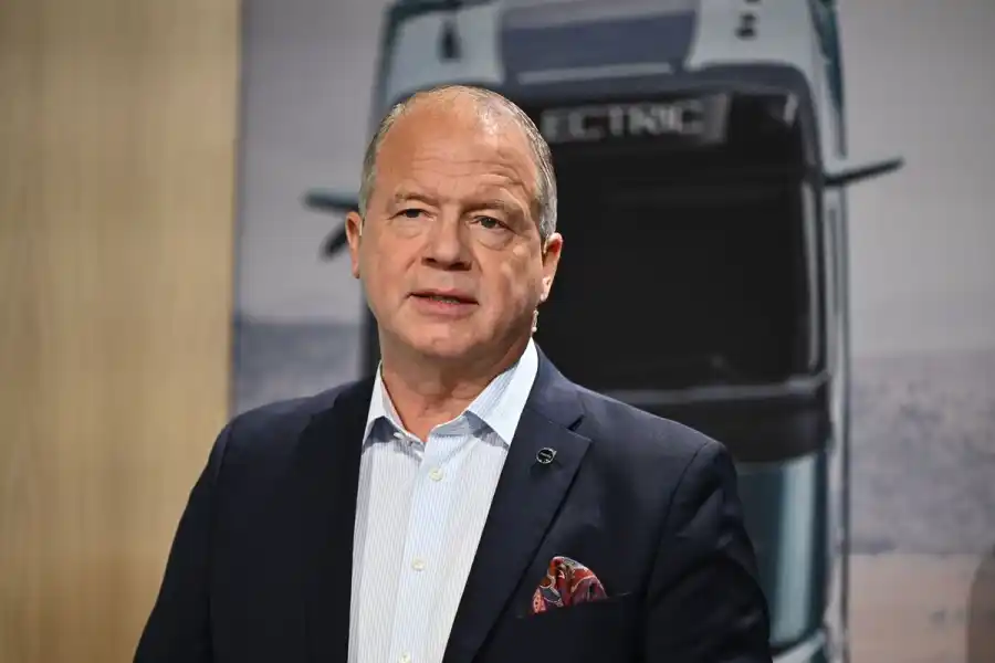 Martin Lundstedt, koncernchef på Volvo. Foto: TT.