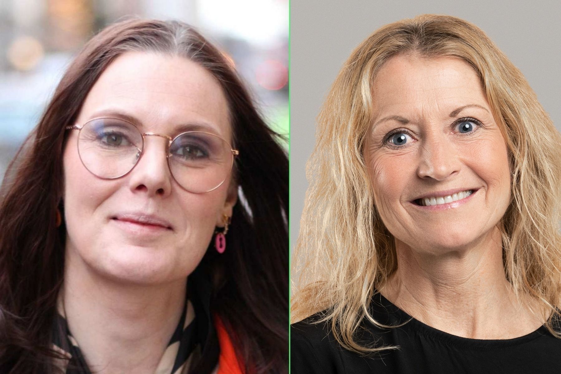 Ulrika Tornerefelt och Karin Ruiz, vd på Sting. Foto: Pressbilder.