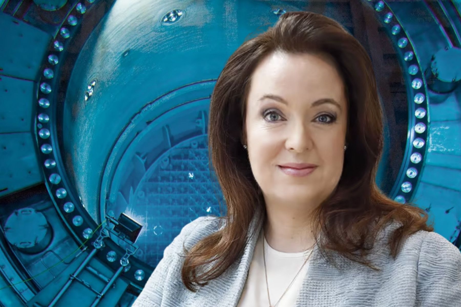 Anna Borg, vd på Vattenfalk. Foto: Pressbilder (montage).