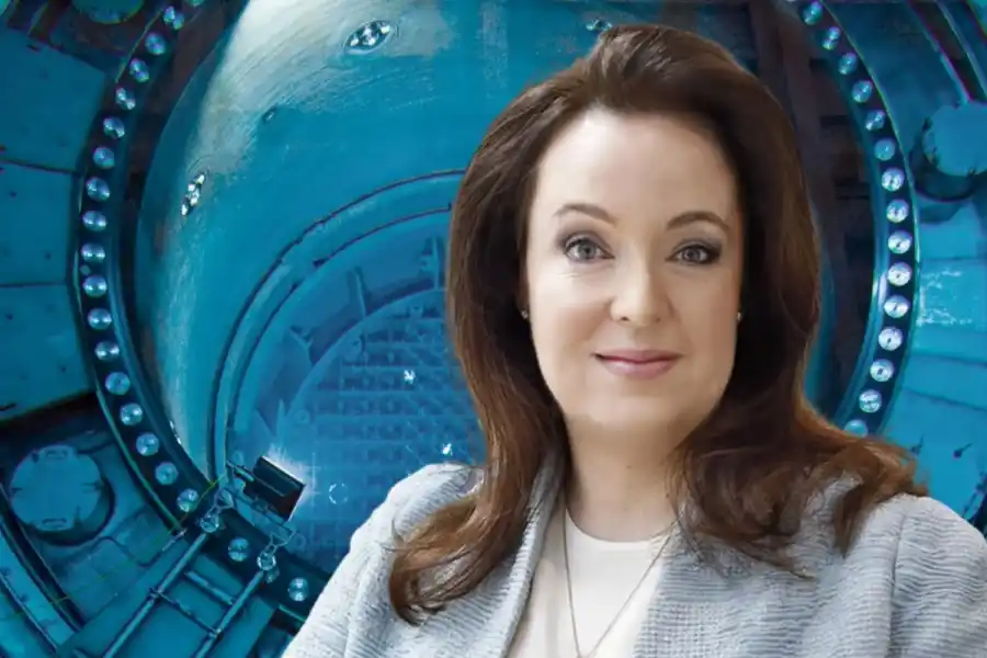 Anna Borg, vd på Vattenfalk. Foto: Pressbilder (montage).