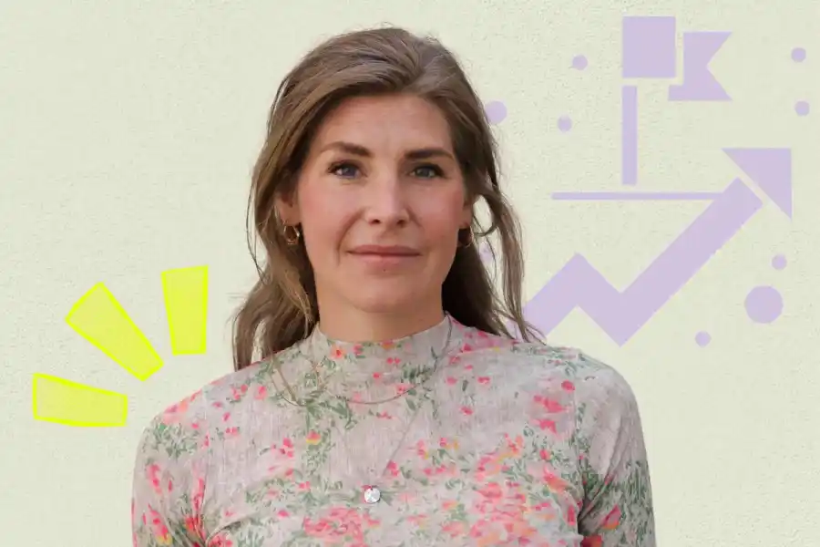 Elina Åkerlind, kapitalstrateg på Nordic Node. Foto: Elin Tornblad.