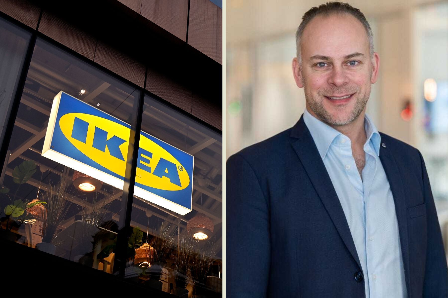Jeppe Høier, CVC-expert. Bredvid: Ikea, som tvärtom mot vad artikeln handlar om har en investeringsverksamhet som verkat i många år. Foto: TT+pressbild.