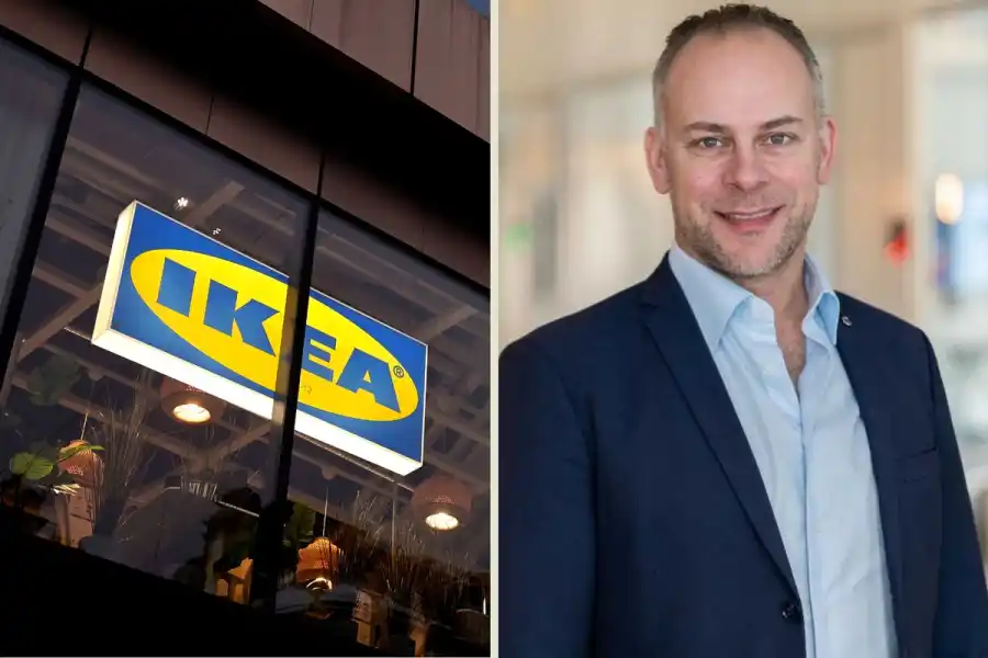 Jeppe Høier, CVC-expert. Bredvid: Ikea, som tvärtom mot vad artikeln handlar om har en investeringsverksamhet som verkat i många år. Foto: TT+pressbild.