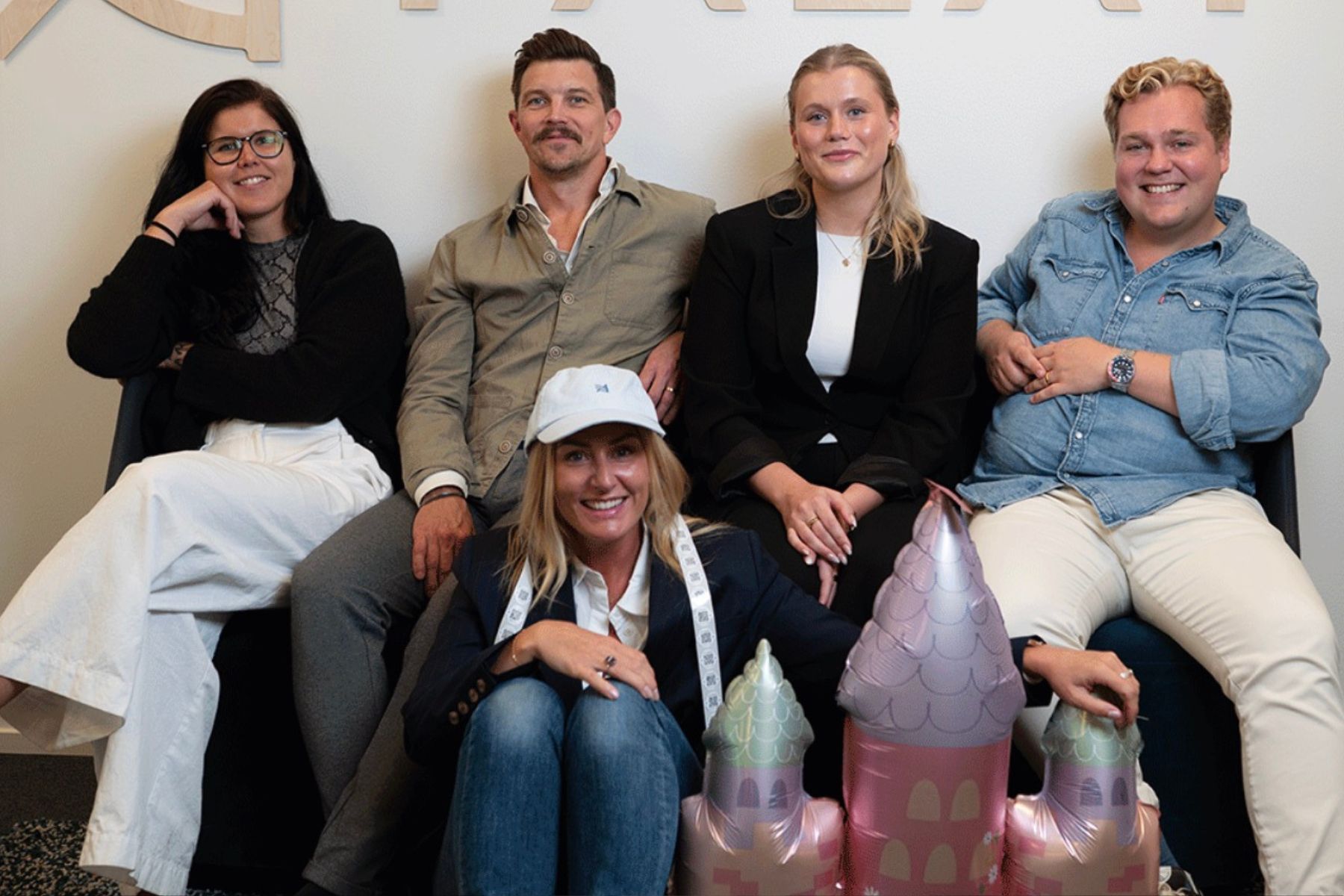 Ellen Edling Florberger, Per Bleckberg, Josefin Gustafsson, Erik Holmberg och Jennie Johansson. Foto: Pressbild.