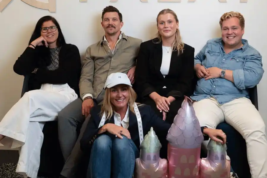 Ellen Edling Florberger, Per Bleckberg, Josefin Gustafsson, Erik Holmberg och Jennie Johansson. Foto: Pressbild.