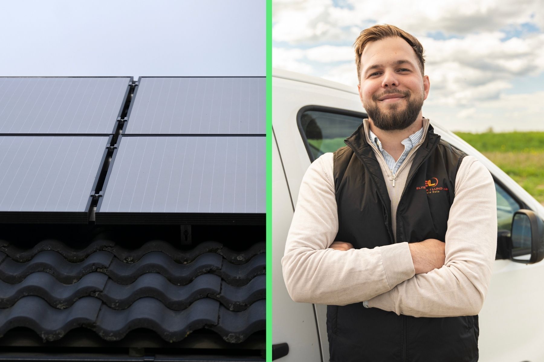 Denniz Sali, Elteknik i Lund. Foto: Pressbild.