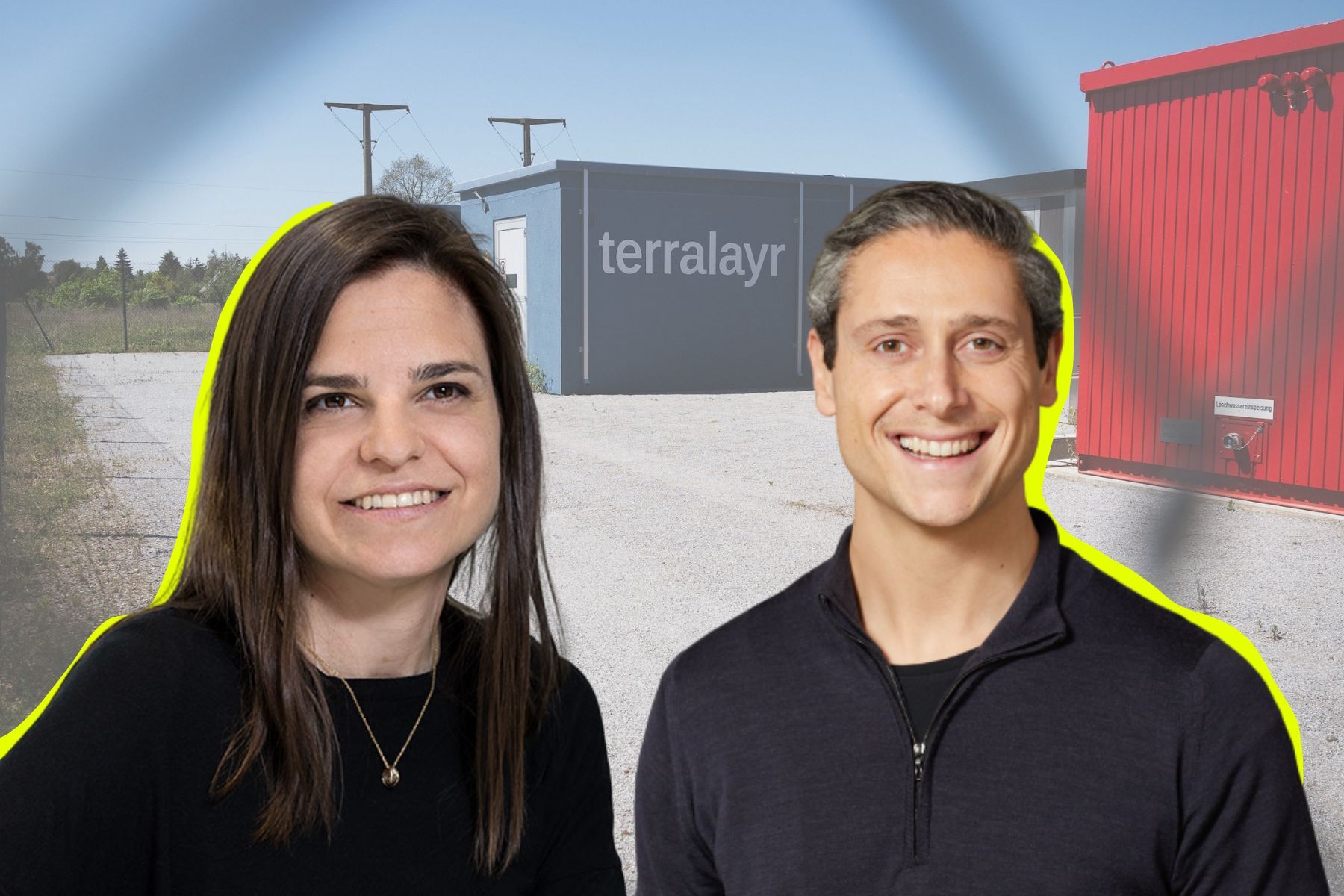 Melissa Cohen, co-head of infrastructure at Eurazeo (left) and Terralayr CEO Philipp Man. Press photos/Impact Loop