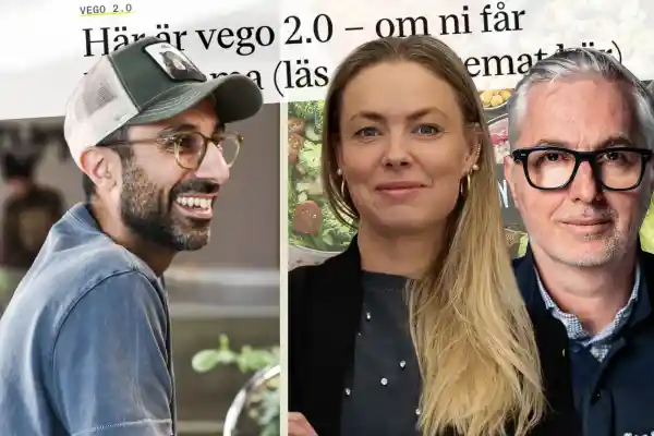 Sorosh Tavakoli (Stockeld Dreamery), Louise Heiberg (Nordic Foodtech), Christophe Maire (Foodlabs). Foto: Pressbilder (montage).