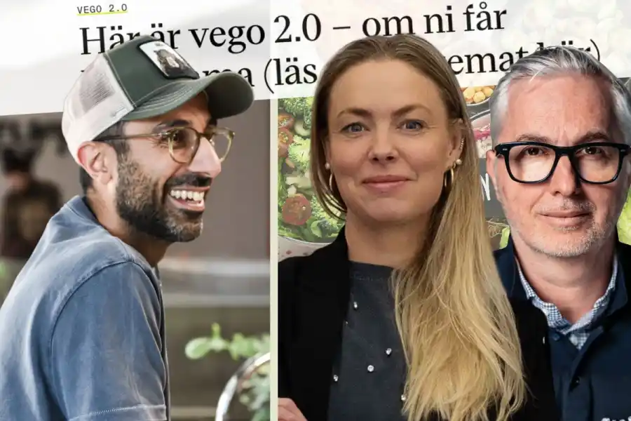 Sorosh Tavakoli (Stockeld Dreamery), Louise Heiberg (Nordic Foodtech), Christophe Maire (Foodlabs). Foto: Pressbilder (montage).