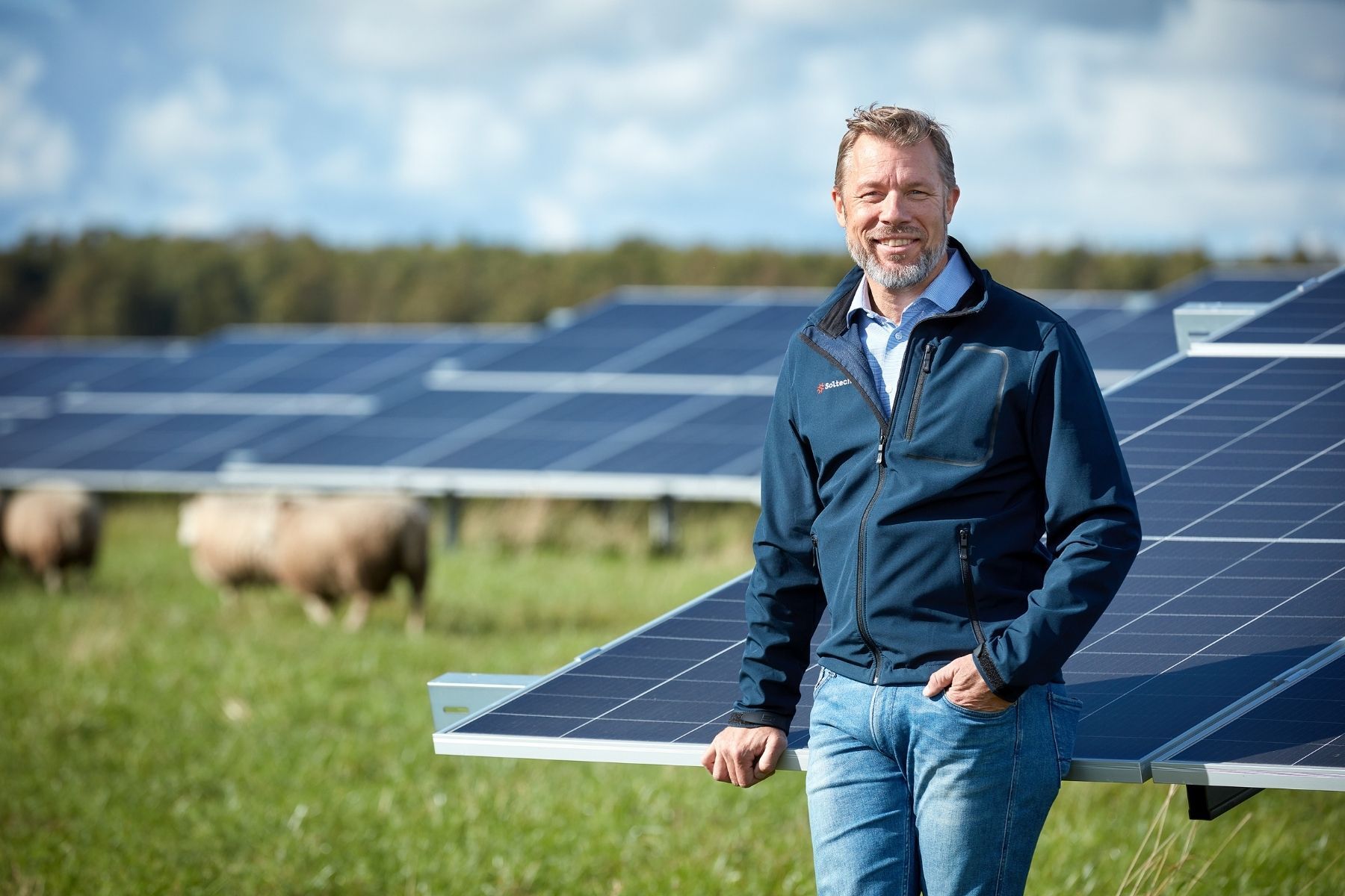 Patrik Hahne, vd på Soltech. Foto: Pressbild.