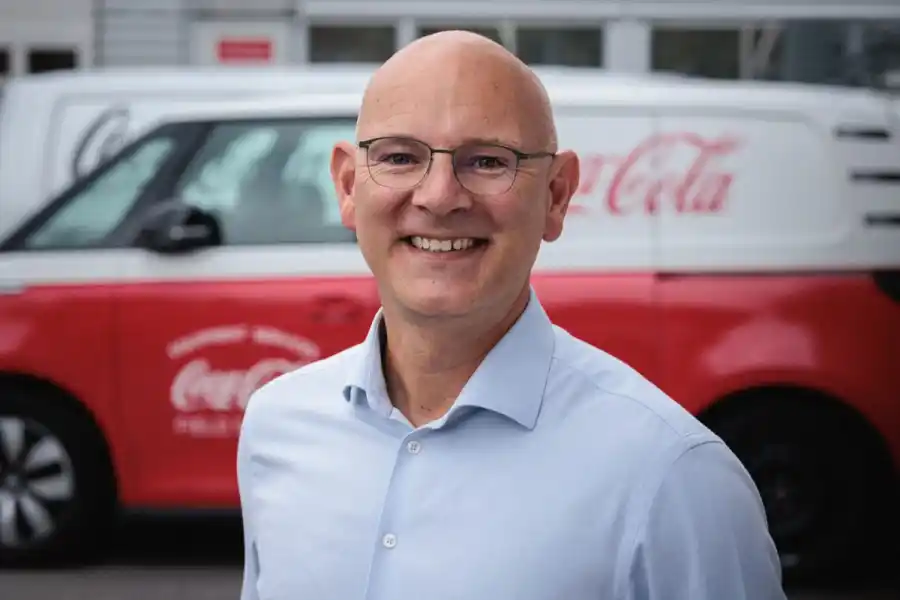 Arjan Wiertz, vd Coca-Cola Europacific Partners Sverige. Foto: pressbild.