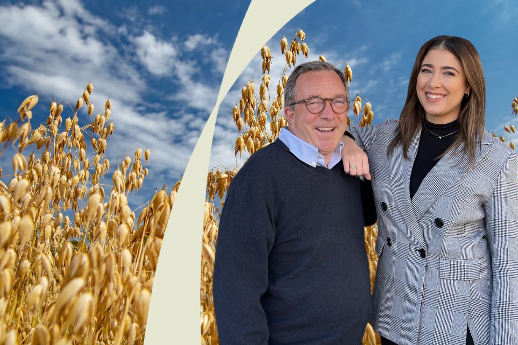 Proteinishs grundare Peter Bolinder och Isabelle Egholt Falck. Foto: Pressbild.