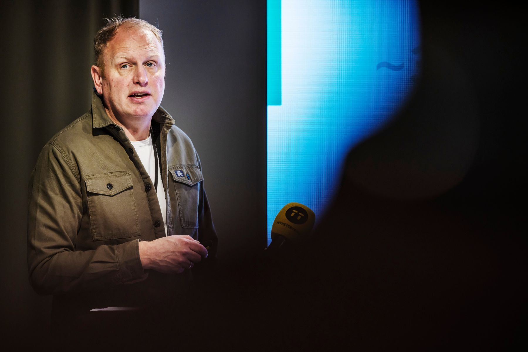 Henrik Henriksson, CEO at Stegra. Photo: Linus Sundahl-Djerf / TT.