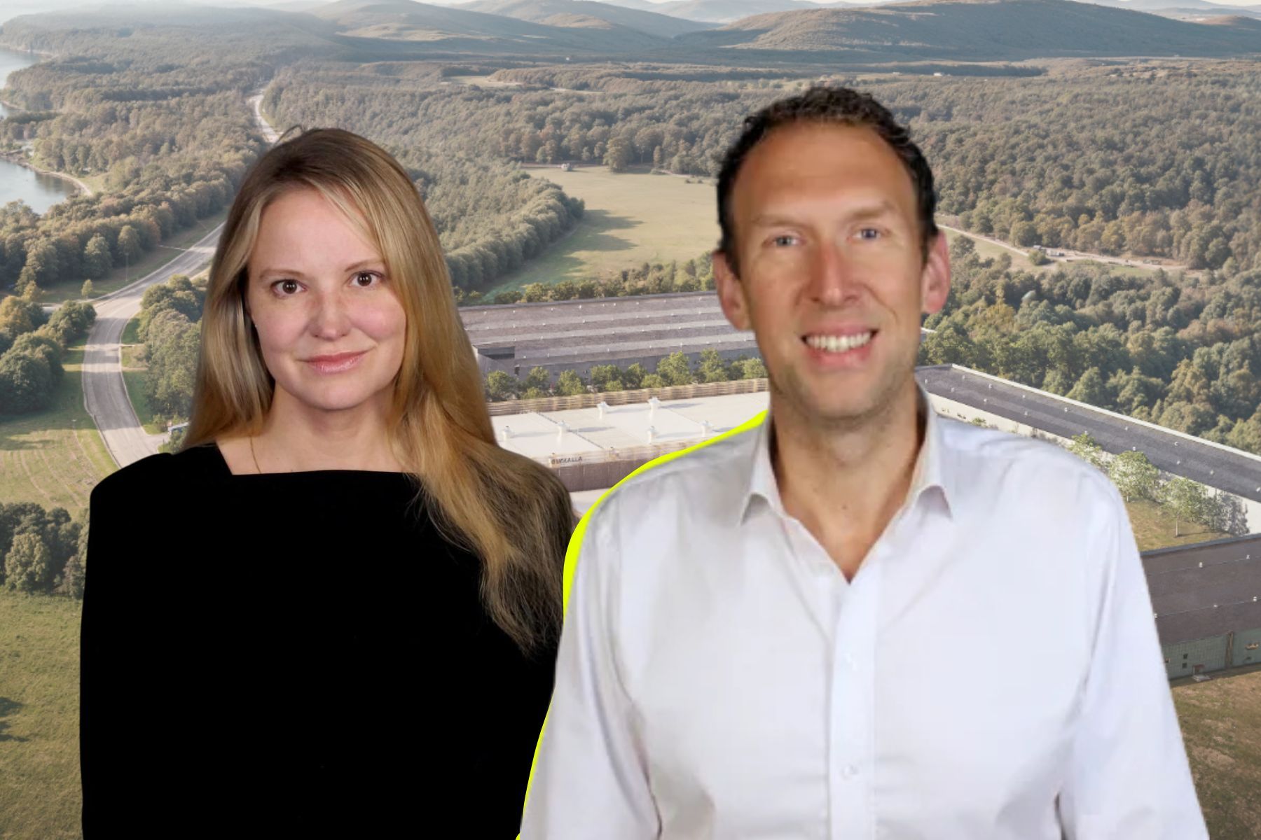 Thérèse Burman och Jacob Stedman på Blykalla. Pressbilder / TT (montage).