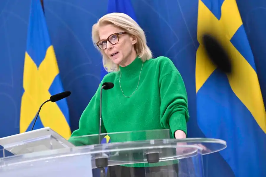 Finansminister Elisabeth Svantesson (M). Foto: Henrik Montgomery/TT