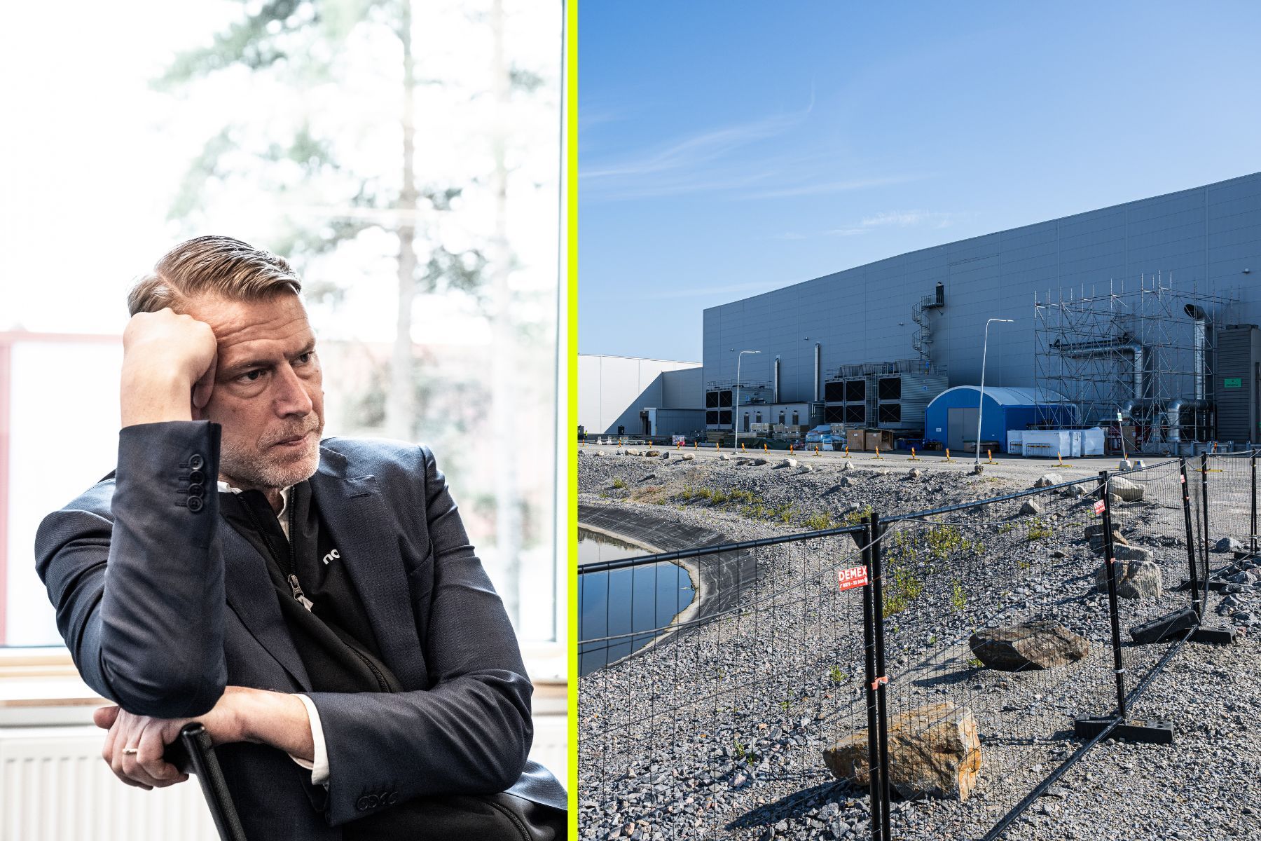 Peter Carlsson, vd för Northvolt. Foto: TT.