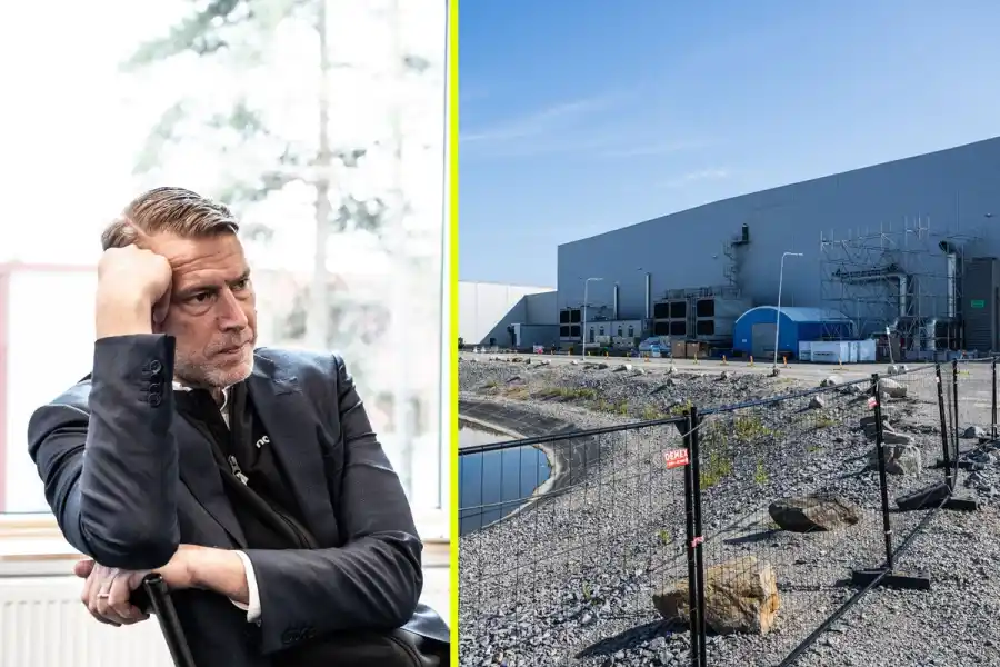 Peter Carlsson, vd för Northvolt. Foto: TT.