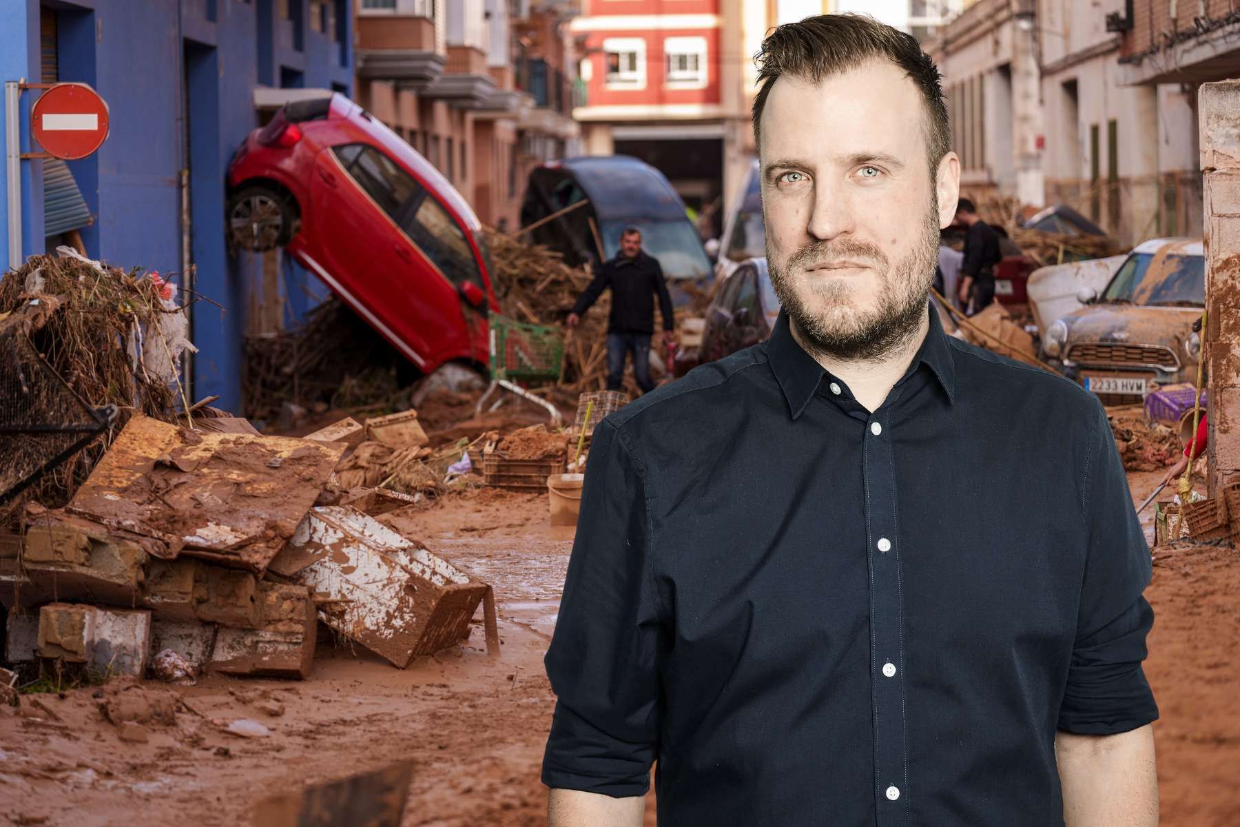 Räddningsarbete efter översvämningarna i Valencia (foto: TT). Christian von Essen. Foto: (pressbild)