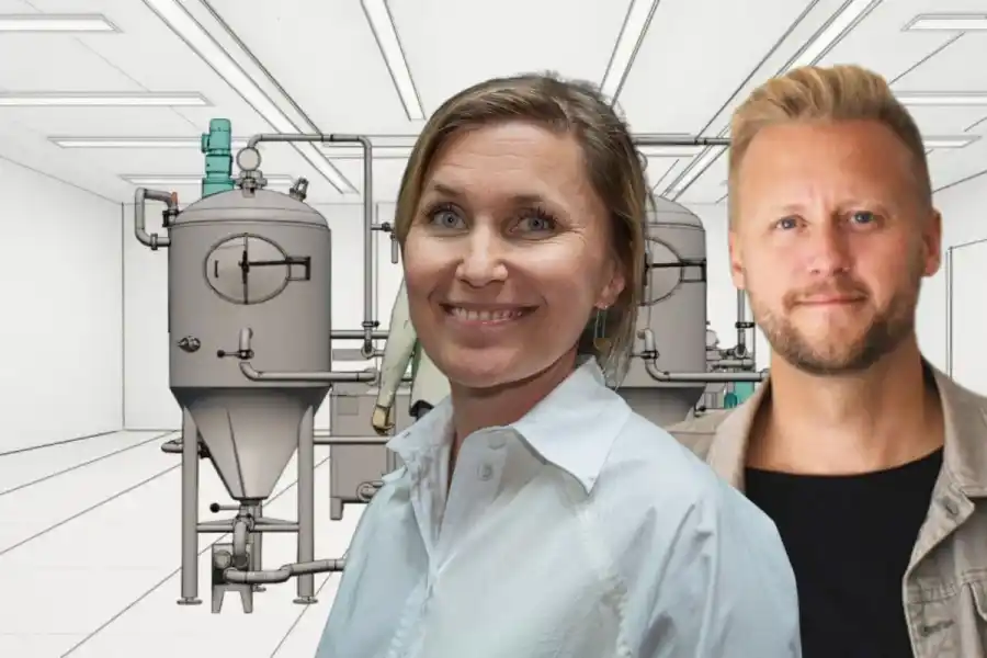 Gittan Schiöld och Jacob Schaldemose Peterson. Foto: pressbilder.