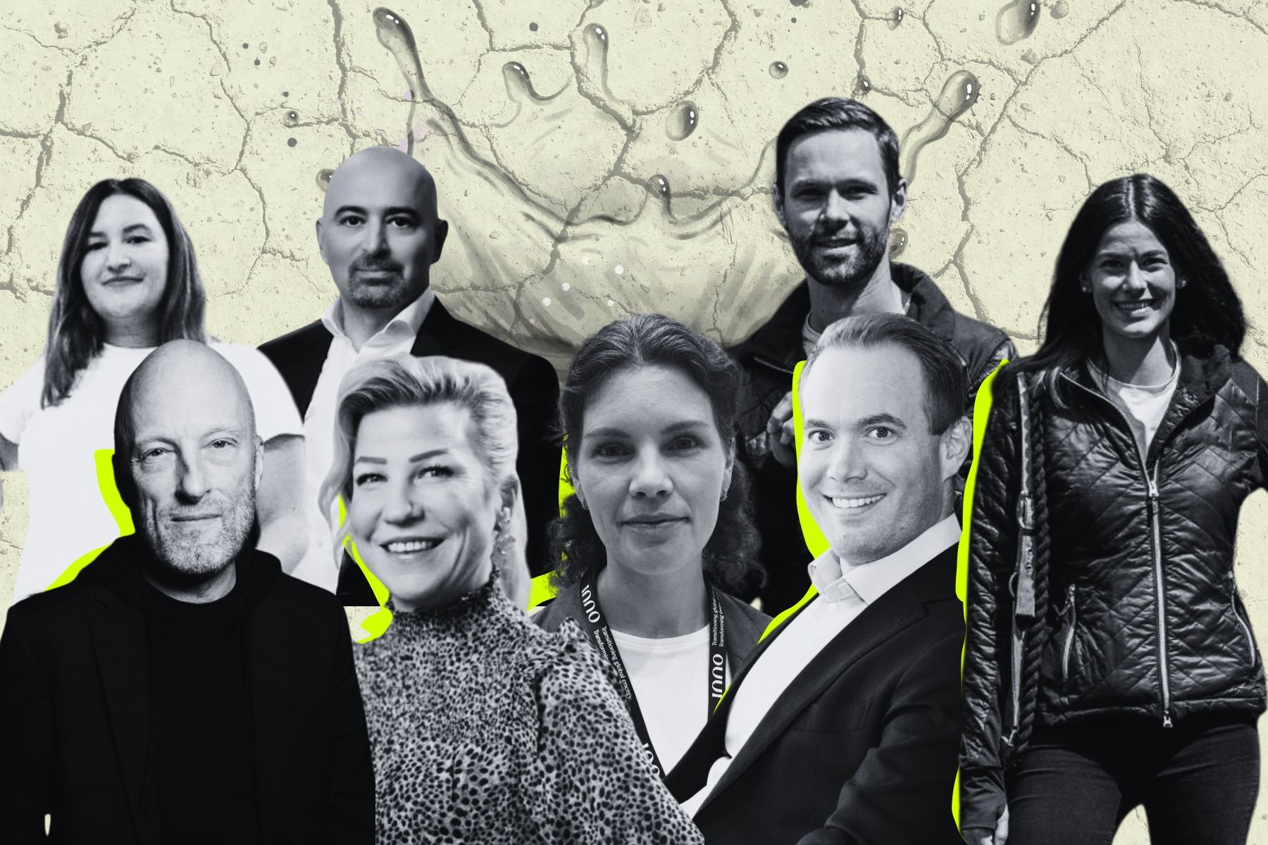 Några av grundarna och vd:arna för de svenska resiliensbolagen. Foto: Pressbilder.