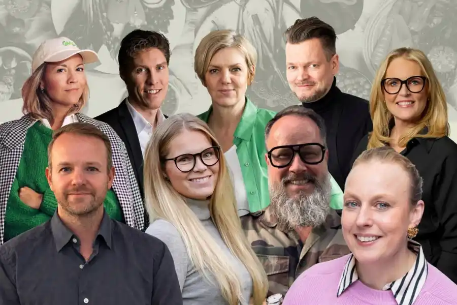 Lisa Laurell (Oh Mungood), Måns Ullerstam (Kale United), Marika King (PINC), Oddgeir Hole (Färsodlarna), Pia Brantgärde Linder (Speria/Munters), Joakim Linneros (Agtira), Johanna Westman (Plantvation), Johan Jörgensen, Mikaela Persson (Living filters). Foto: pressbilder. Grafik: Impact Loop.