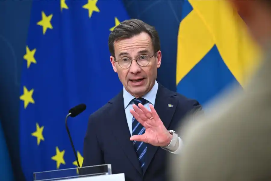 Ulf Kristersson, statsminister. Foto: TT.