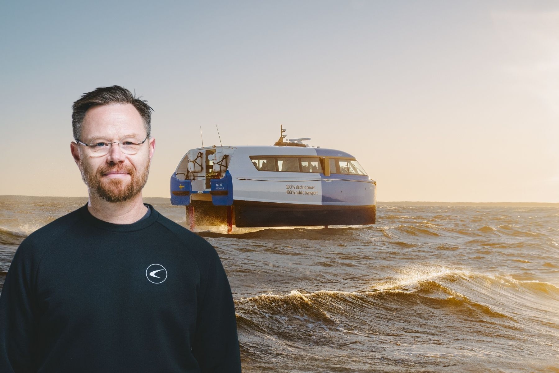 Candela-grundaren och vd:n Gustav Hasselskog. Foto: Pressbilder (montage).