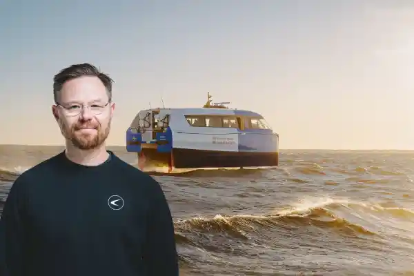 Candela-grundaren och vd:n Gustav Hasselskog. Foto: Pressbilder (montage).