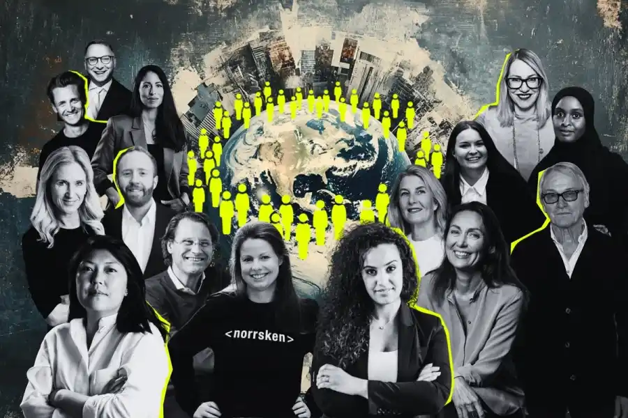 Några av investerarna som är med i vår genomgång. Grafik: Diana Demin, foto: pressbilder.