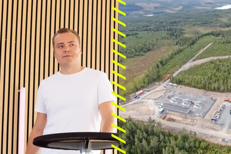 John Diklev, grundare och vd på Flower och projektet i Pajkölen. Foto: pressbilder.