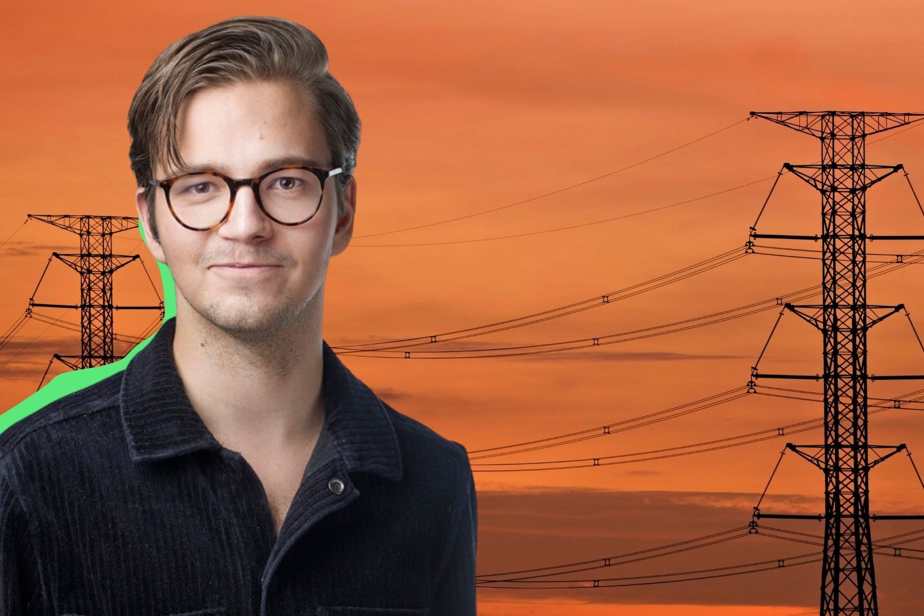 Gabriel Nilsson, redaktör på Energy Loop. Foto: Energy Loop/pressbild.