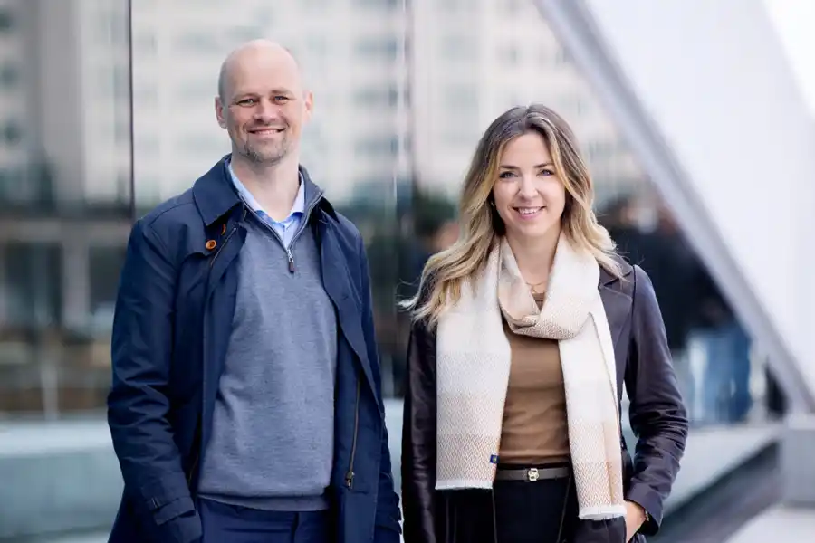 Torbjørn Hompland and Sara Rasmussen, Utility Cloud. Photo: press.