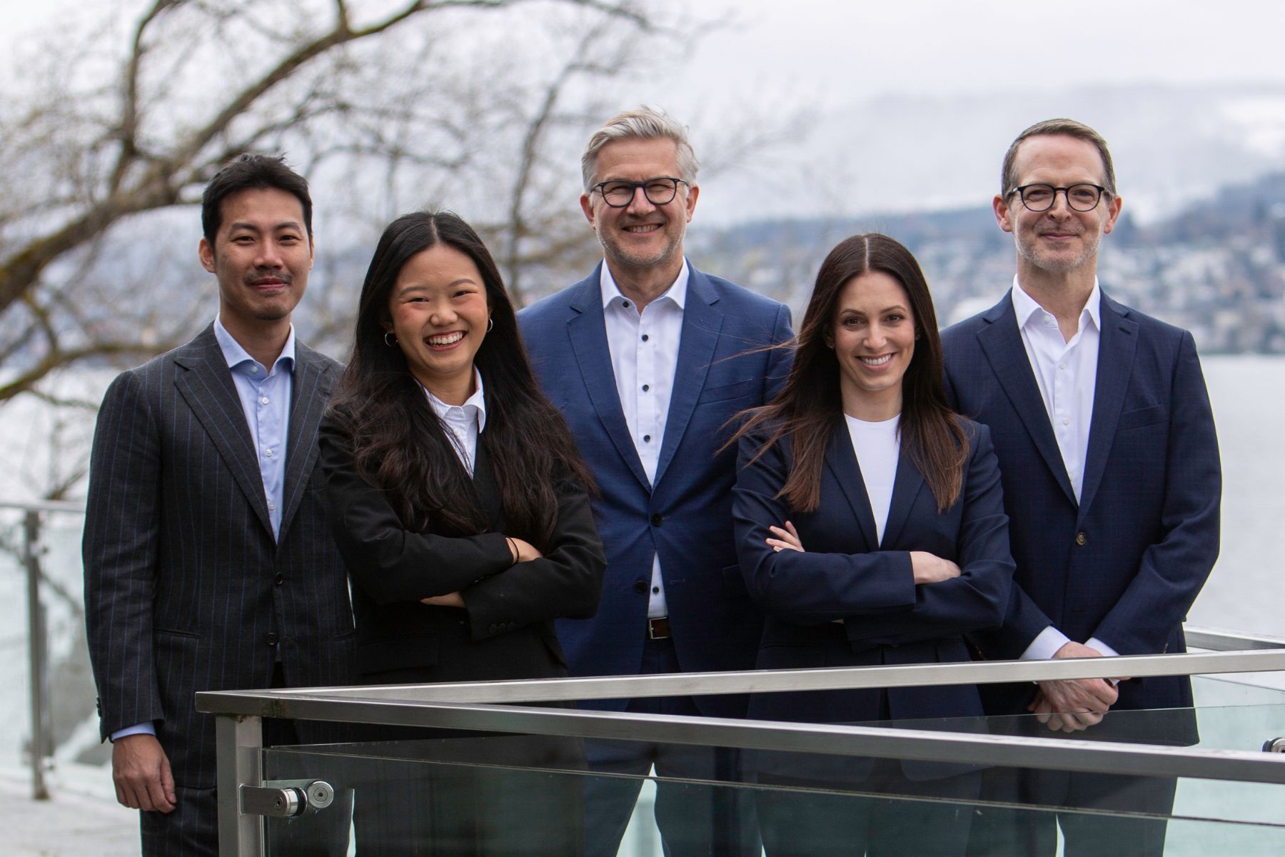 Emerald Technology Ventures' water tech fund team. Image supplied