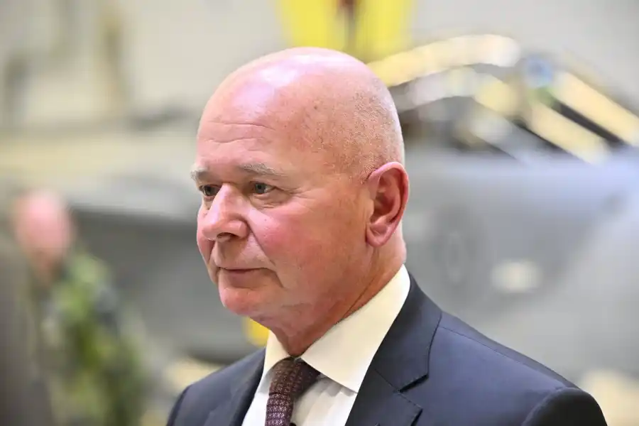 Micael Johansson, vd och koncernchef för Saab. Foto: TT.