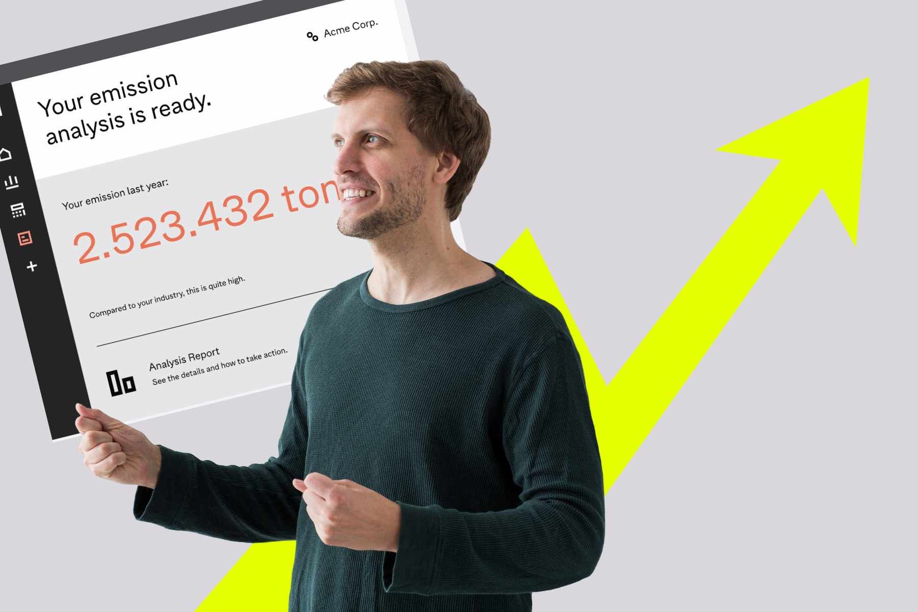 Kristian Rönn, vd och grundare av Normative. Foto: press, bearbetad av Impact Loop.