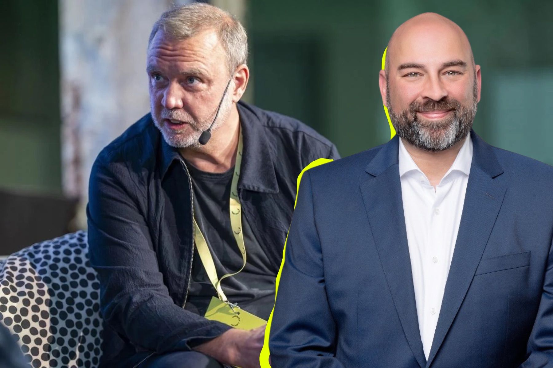 Mathias Ingvarsson och Steven Prast på batteribolaget Holyvolt. Foto: Pressbilder.