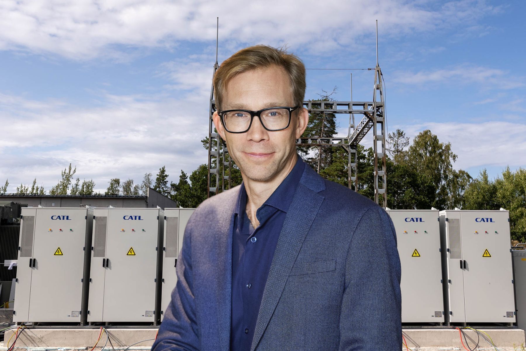 Investeraren Stefan Krook. Foto: pressbild, grafik av Impact Loop.