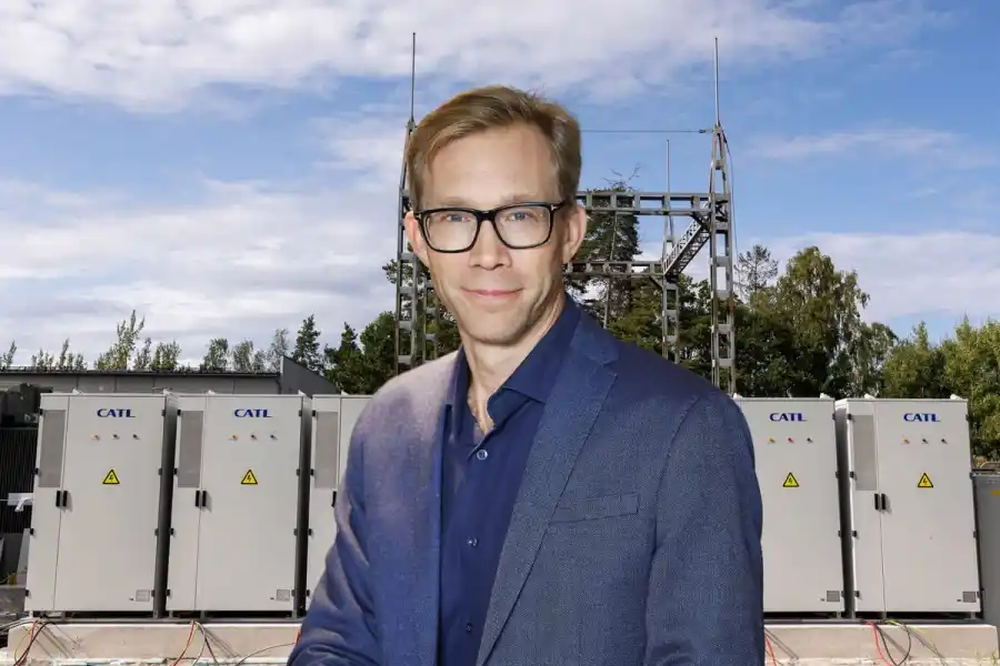 Investeraren Stefan Krook. Foto: pressbild, grafik av Impact Loop.