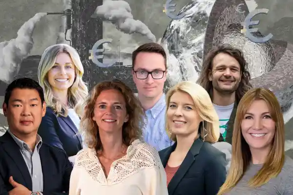 Some of the investors in geothermal energy mentioned in this article. Names below. Credit: Press photos/Impact Loop design