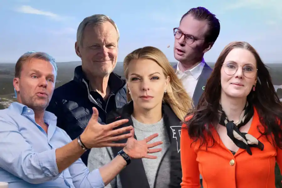 Stefan Jansson (Polarium), Carl Magnus Norden (Decade), Jenny Keisu (Aetha Motors) och Ulrika Tornerefelt (Stella Futura). Fotobyline: se nedan.